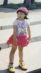 オダウエダの植田紫帆　6歳の痩せていた頃の画像